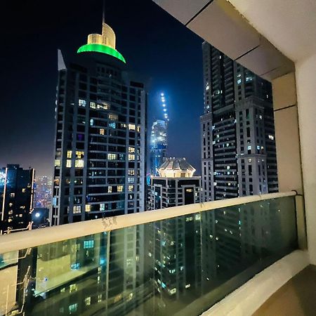 High Floor With City Skyline & Burj Khalifa View 3 Bedroom Unit Marina Дубай Экстерьер фото